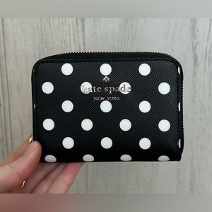 Kate Spade Cheers Polka Dot Zip Wallet
